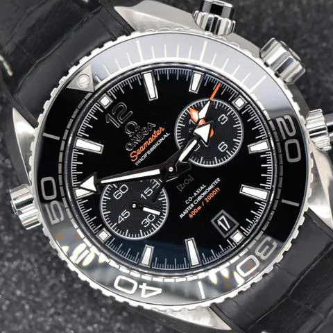 Omega Seamaster Planet Ocean Chronograph 215 45.5mm Stainless steel Black