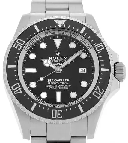 Rolex Sea-Dweller Deepsea 126660 44mm Stainless steel Black