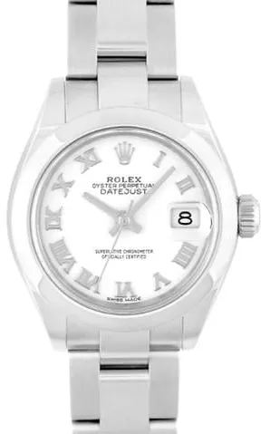 Rolex Lady-Datejust 279160 28mm Stainless steel White