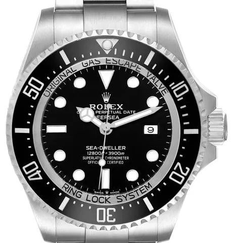 Rolex Sea-Dweller Deepsea 126660 44mm Stainless steel Black