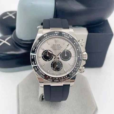 Rolex Daytona 126519LN-0006 40mm 18k white gold Silver