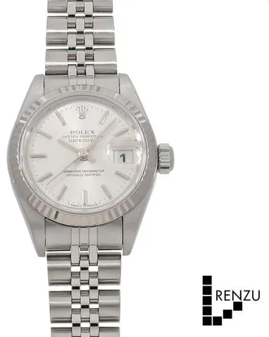 Rolex Lady-Datejust 69174 26mm Yellow gold and Stainless steel Silver