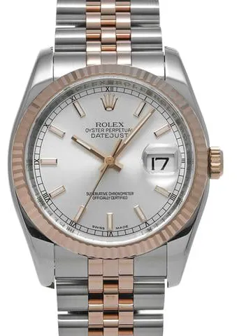 Rolex Datejust 36 116231 36mm Stainless steel Silver