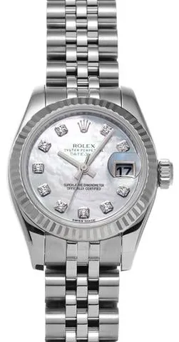 Rolex Lady-Datejust 179174NG 26mm Stainless steel Mother-of-pearl