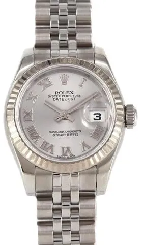 Rolex Lady-Datejust 179174 26mm White gold Gray