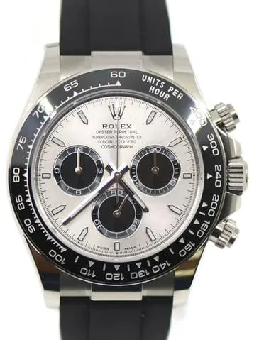 Rolex Daytona 126519LN-0006 40mm 18k white gold Silver