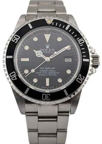 Rolex Sea-Dweller 16660 40mm Stainless steel Black