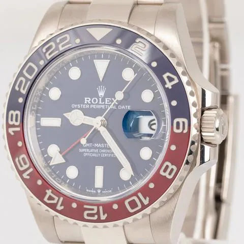 Rolex GMT-Master II 126719BLRO 40mm White gold Blue 2