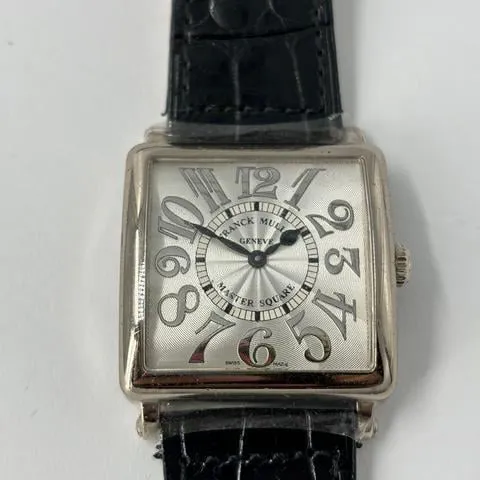 Franck Muller Master Square 6002 M QZ White gold White