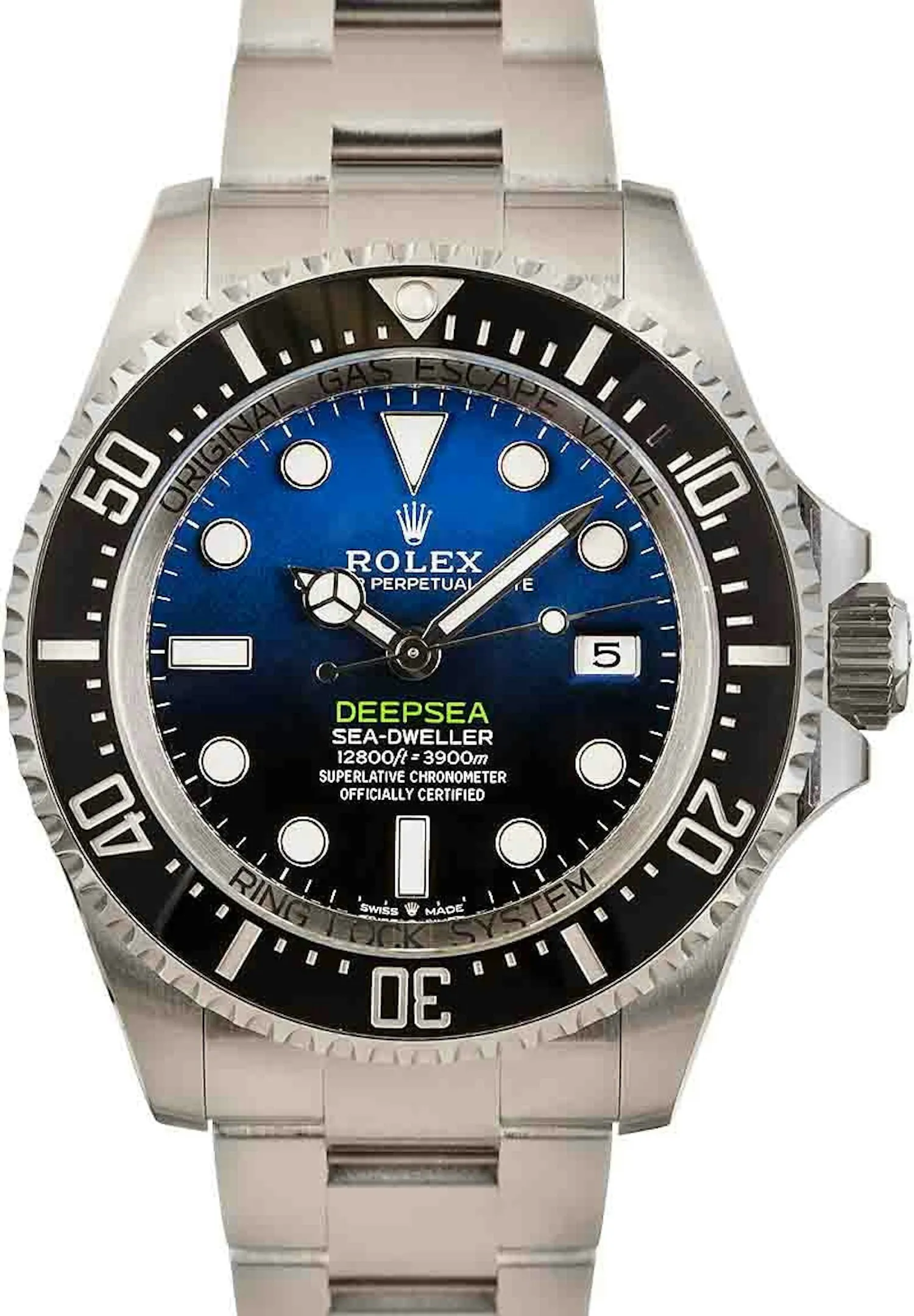 Rolex Sea-Dweller Deepsea 136660 44mm Stainless steel Blue