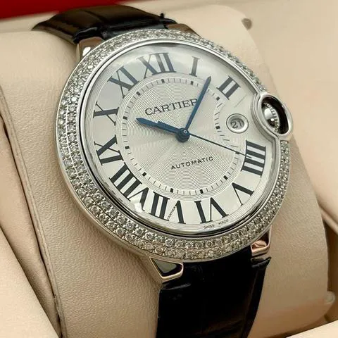 Cartier Ballon Bleu de Cartier WSBB0026 42mm Stainless steel White 1