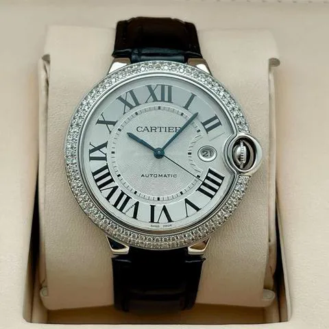 Cartier Ballon Bleu de Cartier WSBB0026 42mm Stainless steel White 2