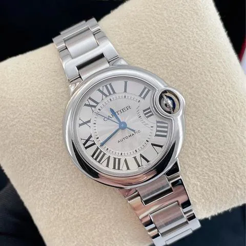 Cartier Ballon Bleu W6920071 33mm Stainless steel White