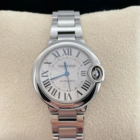 Cartier Ballon Bleu W6920071 33mm Stainless steel White 2