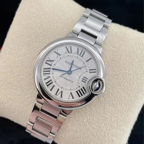 Cartier Ballon Bleu W6920071 33mm Stainless steel White 3