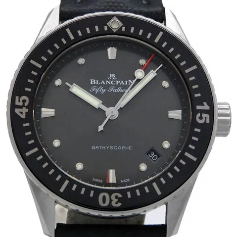 Blancpain Fifty Fathoms 5100B-1110-B52A 38mm Stainless steel Gray meteor