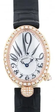 Breguet Reine de Naples 8928BR/5W/944/DD0D3L 33mm Rose gold Mother-of-pearl