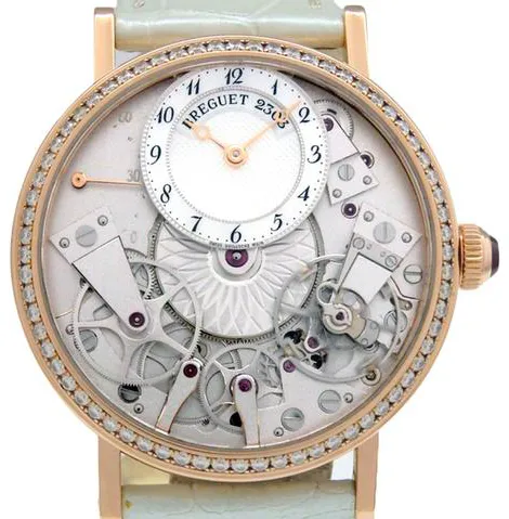 Breguet Tradition 7038BR/18/9V6/D00D 40mm Rose gold White