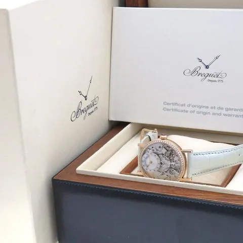 Breguet Tradition 7038BR/18/9V6/D00D 40mm Rose gold White 5