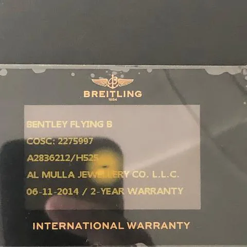 Breitling Bentley A28362 38.5mm Stainless steel White 12