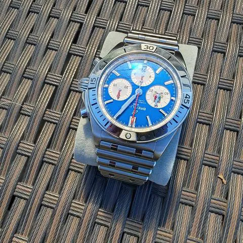 Breitling Chronomat AB0134A41C1A1 42mm Stainless steel Blue 4