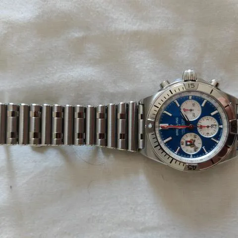 Breitling Chronomat AB0134A41C1A1 42mm Stainless steel Blue 7