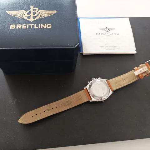 Breitling Chronomat D13047 39mm Yellow gold and Stainless steel Blue 2