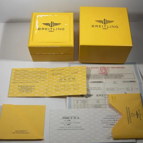 Breitling Chronomat K13050.1 39mm Yellow gold White 12