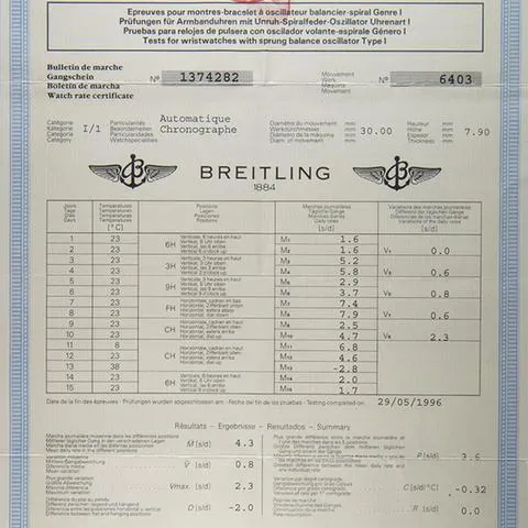 Breitling Chronomat K13050.1 39mm Yellow gold White 16