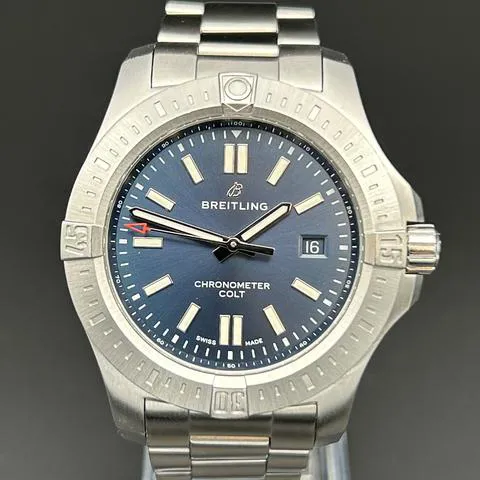 Breitling Colt A17388101C1A1 44mm Stainless steel Blue