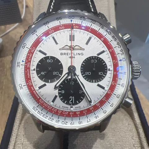 Breitling Navitimer AB01383B1G1A1 43mm Stainless steel White