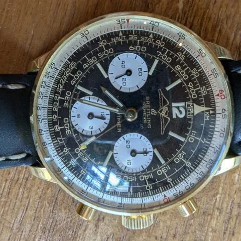 Breitling Navitimer 806 18K 1963 41mm Yellow gold and Stainless steel Black 6