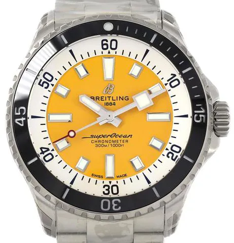 Breitling Superocean 42 A17375/A17375211I1A1 42mm Yellow