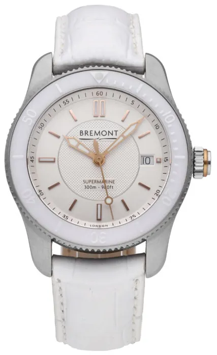 Bremont S300 40mm Stainless steel White