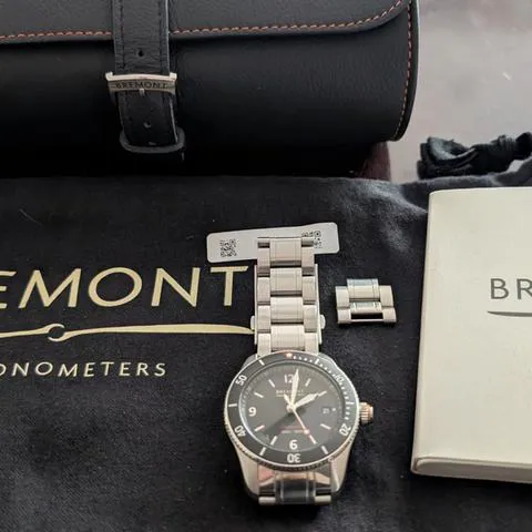 Bremont Supermarine S300-BK-B 40mm Stainless steel Black 7