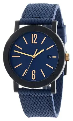 Bulgari Bulgari 103133 41mm Stainless steel Blue