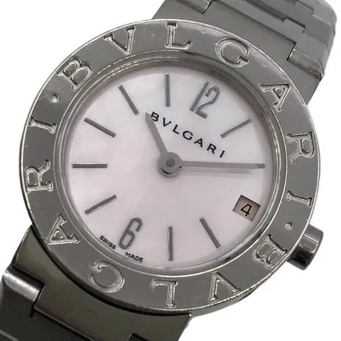 Bulgari Bulgari BB23SS 22mm Stainless steel White