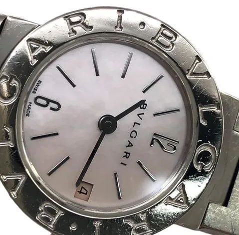 Bulgari Bulgari BB23SS 22mm Stainless steel White 10