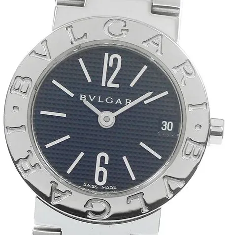 Bulgari Bulgari BB23SS 23mm Stainless steel Black