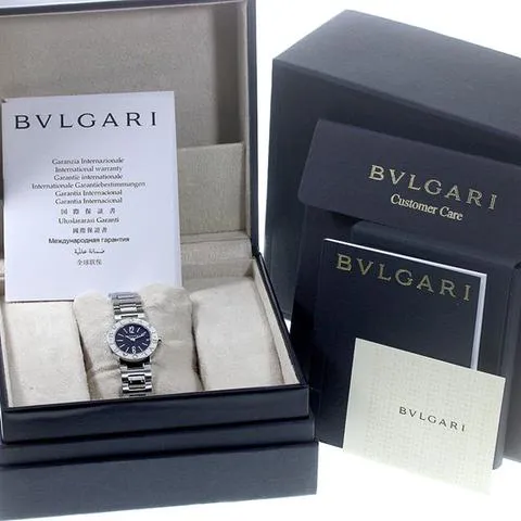 Bulgari Bulgari BB23SS 23mm Stainless steel Black 1