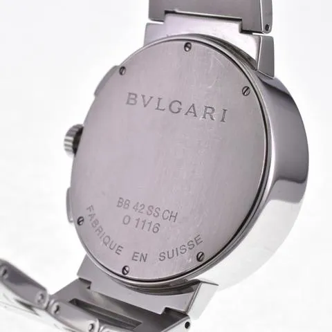 Bulgari Bulgari BB42SSCH 42mm Stainless steel Black 5