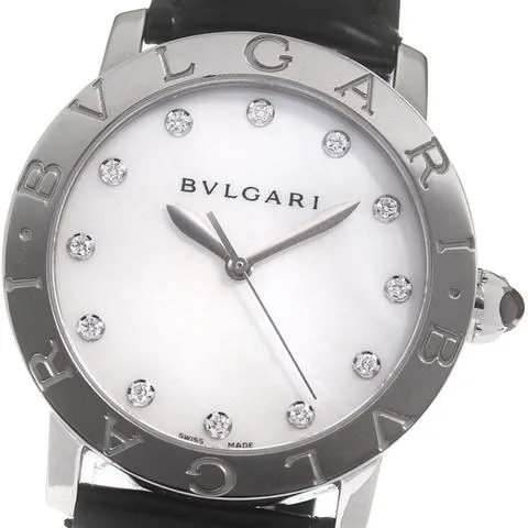 Bulgari Bulgari BBL37S 37mm Stainless steel White