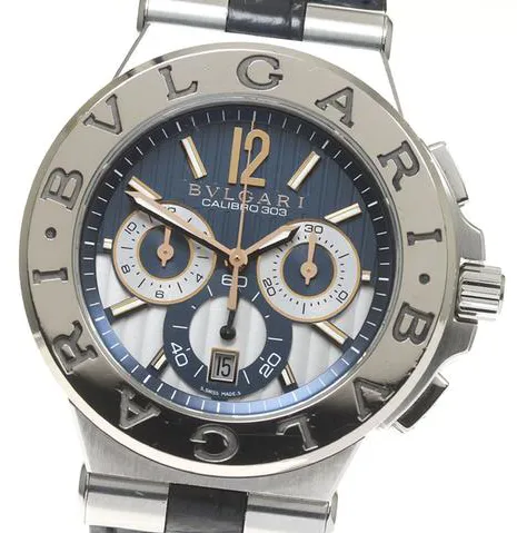 Bulgari Diagono DG42SWGCH 42mm Silver