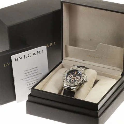 Bulgari Diagono DG42SWGCH 42mm Silver 1