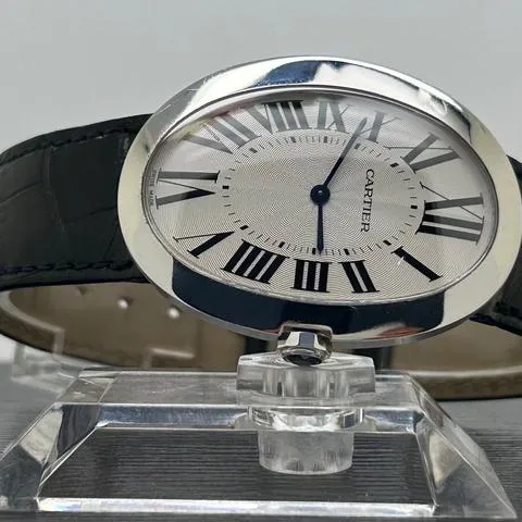 Cartier Baignoire 3032 44mm White gold White 1