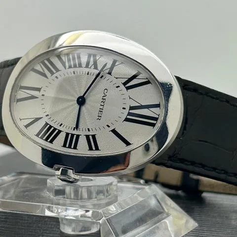 Cartier Baignoire 3032 44mm White gold White 3