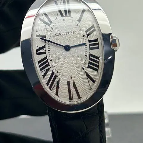 Cartier Baignoire 3032 44mm White gold White 7