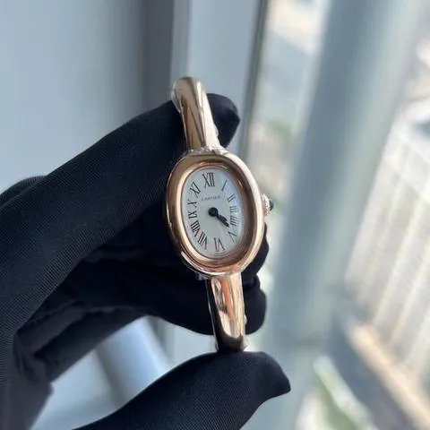 Cartier Baignoire Mini WGBA0020 185mm Rose gold Silver