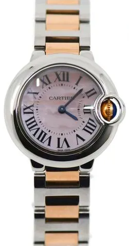 Cartier Ballon Bleu 28mm W6920034 28mm Stainless steel Rose