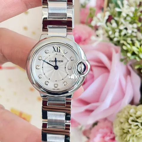 Cartier Ballon Bleu 28mm WE902073 28mm Stainless steel Silver 1